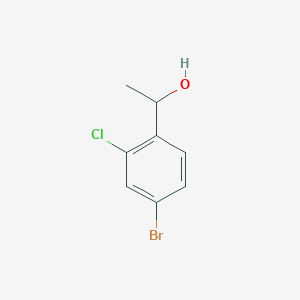 1-(4-bromo-2-chlorophenyl)ethan-1-ol 1-(4-bromo-2-chlorophenyl)ethan-1-ol