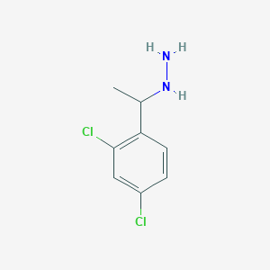 Hydrazine, [1-(2,4-dichlorophenyl)ethyl]- 