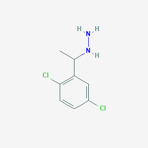Hydrazine, [1-(2,5-dichlorophenyl)ethyl]- 