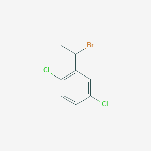 Benzene, 2-(1-bromoethyl)-1,4-dichloro- Benzene, 2-(1-bromoethyl)-1,4-dichloro-