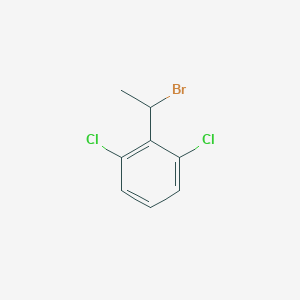 Benzene, 2-(1-bromoethyl)-1,3-dichloro- Benzene, 2-(1-bromoethyl)-1,3-dichloro-