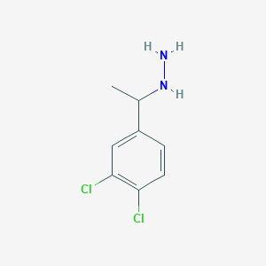 Hydrazine, [1-(3,4-dichlorophenyl)ethyl]- 