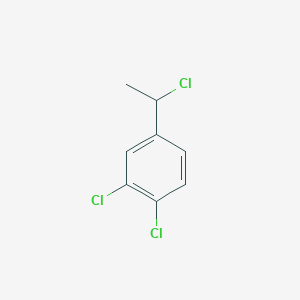 1,2-dichloro-4-(1-chloroethyl)benzene 1,2-dichloro-4-(1-chloroethyl)benzene