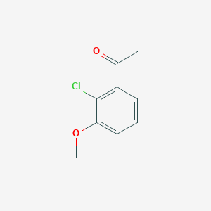 Ethanone, 1-(2-chloro-3-methoxyphenyl)- Ethanone, 1-(2-chloro-3-methoxyphenyl)-