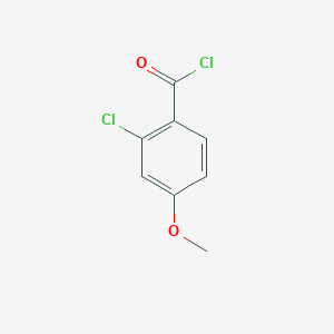 Benzoyl chloride, 2-chloro-4-methoxy- Benzoyl chloride, 2-chloro-4-methoxy-