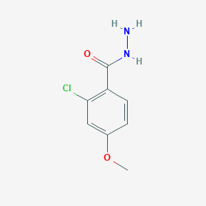 2-chloro-4-methoxybenzohydrazide 2-chloro-4-methoxybenzohydrazide