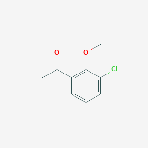 Ethanone, 1-(3-chloro-2-methoxyphenyl)- Ethanone, 1-(3-chloro-2-methoxyphenyl)-