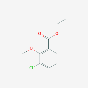 ethyl 3-chloro-2-methoxybenzoate ethyl 3-chloro-2-methoxybenzoate