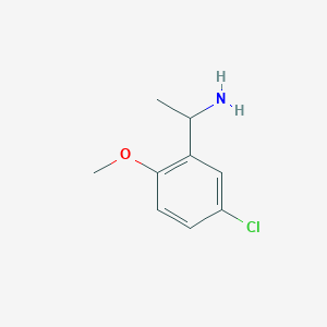 Benzenemethanamine, 5-chloro-2-methoxy-alpha-methyl- Benzenemethanamine, 5-chloro-2-methoxy-alpha-methyl-