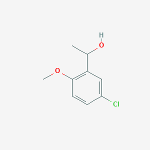 Benzenemethanol, 5-chloro-2-methoxy-alpha-methyl- Benzenemethanol, 5-chloro-2-methoxy-alpha-methyl-