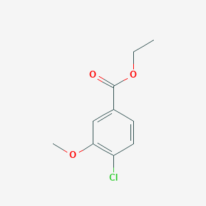 Benzoic acid, 4-chloro-3-methoxy-, ethyl ester Benzoic acid, 4-chloro-3-methoxy-, ethyl ester