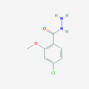 4-Chloro-2-methoxybenzoic acid hydrazide 4-Chloro-2-methoxybenzoic acid hydrazide