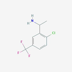 1-[2-chloro-5-(trifluoromethyl)phenyl]ethylamine 