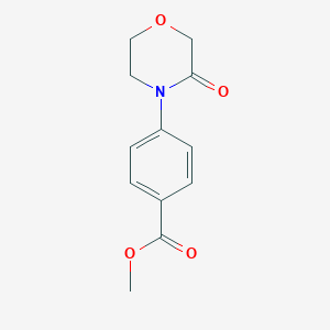 4-(3-Oxomorpholin-4-yl)benzoic acid methyl 4-(3-Oxomorpholin-4-yl)benzoic acid methyl