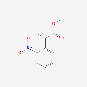 Methyl 2-(2-nitrophenyl)propanoate Methyl 2-(2-nitrophenyl)propanoate