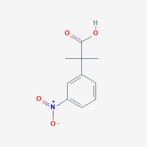 2-methyl-2-(3-nitrophenyl)propanoic acid 2-methyl-2-(3-nitrophenyl)propanoic acid