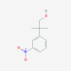 Benzeneethanol, beta,beta-dimethyl-3-nitro- Benzeneethanol, beta,beta-dimethyl-3-nitro-