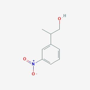 Benzeneethanol, beta-methyl-3-nitro- Benzeneethanol, beta-methyl-3-nitro-