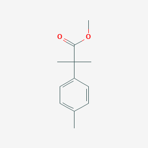 Benzeneacetic acid, alpha,alpha,4-trimethyl-, methyl ester Benzeneacetic acid, alpha,alpha,4-trimethyl-, methyl ester