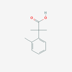 Benzeneacetic acid, alpha,alpha,2-trimethyl- Benzeneacetic acid, alpha,alpha,2-trimethyl-