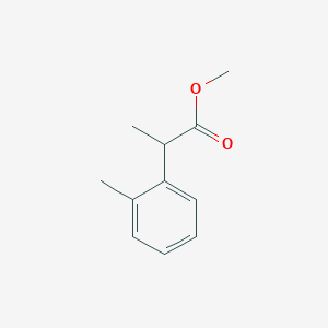 Benzeneacetic acid, alpha,2-dimethyl-, methyl ester Benzeneacetic acid, alpha,2-dimethyl-, methyl ester