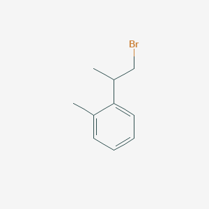 1-(1-bromopropan-2-yl)-2-methylbenzene 1-(1-bromopropan-2-yl)-2-methylbenzene