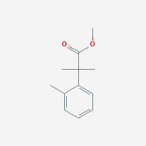 Benzeneacetic acid,alpha,alpha,2-trimethyl-, methyl ester Benzeneacetic acid,alpha,alpha,2-trimethyl-, methyl ester