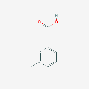Benzeneacetic acid, alpha,alpha,3-trimethyl- 