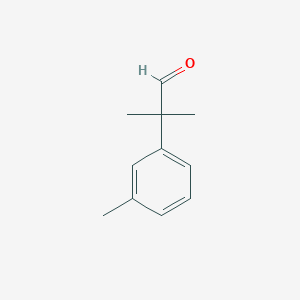 Benzeneacetaldehyde, alpha,alpha,3-trimethyl- Benzeneacetaldehyde, alpha,alpha,3-trimethyl-