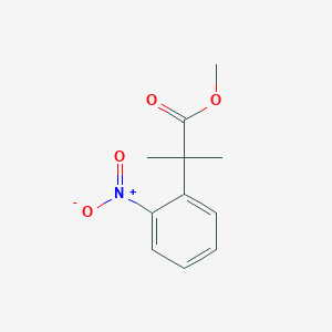 Methyl 2-methyl-2-(2-nitrophenyl )propanoate Methyl 2-methyl-2-(2-nitrophenyl )propanoate