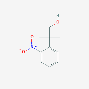 Benzeneethanol, beta,beta-dimethyl-2-nitro- 