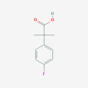 Benzeneacetic acid, 4-fluoro-alpha,alpha-dimethyl- Benzeneacetic acid, 4-fluoro-alpha,alpha-dimethyl-