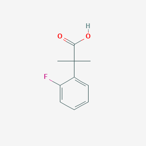 Benzeneacetic acid, 2-fluoro-alpha,alpha-dimethyl- Benzeneacetic acid, 2-fluoro-alpha,alpha-dimethyl-