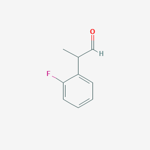 2-(2-fluorophenyl)propanal 2-(2-fluorophenyl)propanal