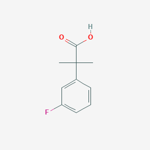 Benzeneacetic acid, 3-fluoro-alpha,alpha-dimethyl- Benzeneacetic acid, 3-fluoro-alpha,alpha-dimethyl-