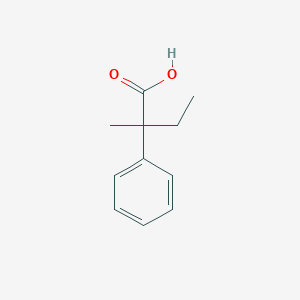 2-methyl-2-phenylbutanoic acid 2-methyl-2-phenylbutanoic acid