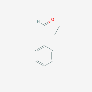 Benzeneacetaldehyde, alpha-ethyl-alpha-methyl- Benzeneacetaldehyde, alpha-ethyl-alpha-methyl-