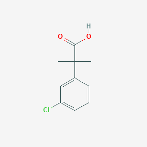 Benzeneacetic acid, 3-chloro-alpha,alpha-dimethyl- Benzeneacetic acid, 3-chloro-alpha,alpha-dimethyl-