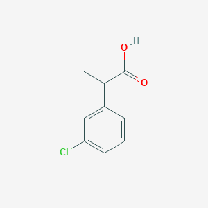 Benzeneacetic acid, 3-chloro-alpha-methyl- Benzeneacetic acid, 3-chloro-alpha-methyl-