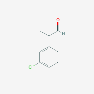2-(3-chlorophenyl)propanal 2-(3-chlorophenyl)propanal