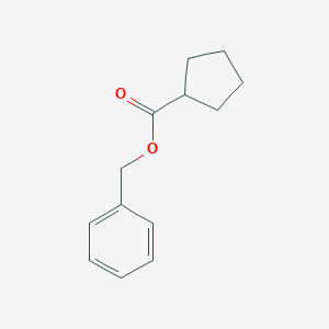 Cyclopentanecarboxylic acid, phenylmethyl ester Cyclopentanecarboxylic acid, phenylmethyl ester