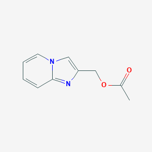 Imidazo[1,2-a]pyridine-2-methanol, 2-acetate 