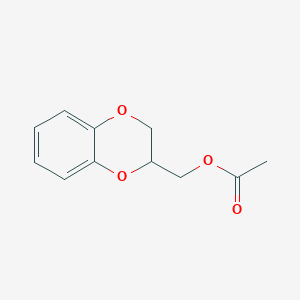 2,3-dihydro-1,4-benzodioxin-2-ylmethyl acetate 2,3-dihydro-1,4-benzodioxin-2-ylmethyl acetate