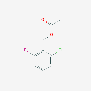 (2-chloro-6-fluorophenyl)methyl acetate (2-chloro-6-fluorophenyl)methyl acetate