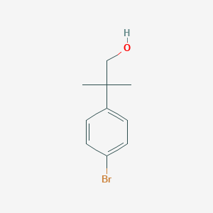 Benzeneethanol, 4-bromo-beta,beta-dimethyl- Benzeneethanol, 4-bromo-beta,beta-dimethyl-