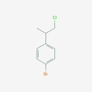 Benzene, 1-bromo-4-(2-chloro-1-methylethyl)- 