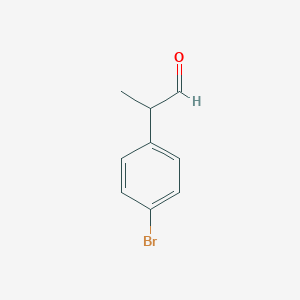 Benzeneacetaldehyde, 4-bromo-alpha-methyl- 
