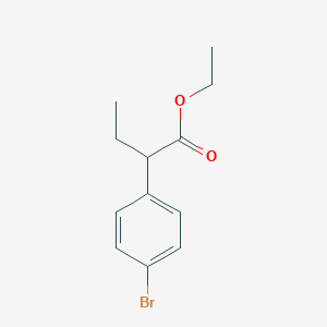 Benzeneacetic acid, 4-bromo-alpha-ethyl-, ethyl ester 