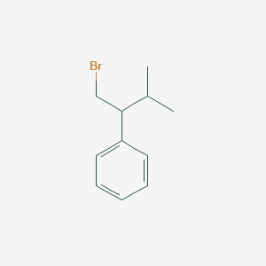 Benzene, [1-(bromomethyl)-2-methylpropyl]- 