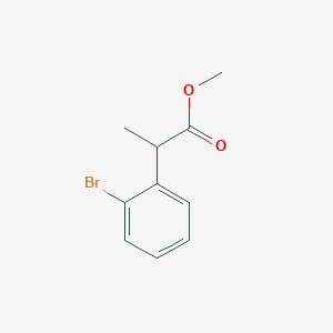 methyl 2-(2-bromophenyl)propanoate methyl 2-(2-bromophenyl)propanoate